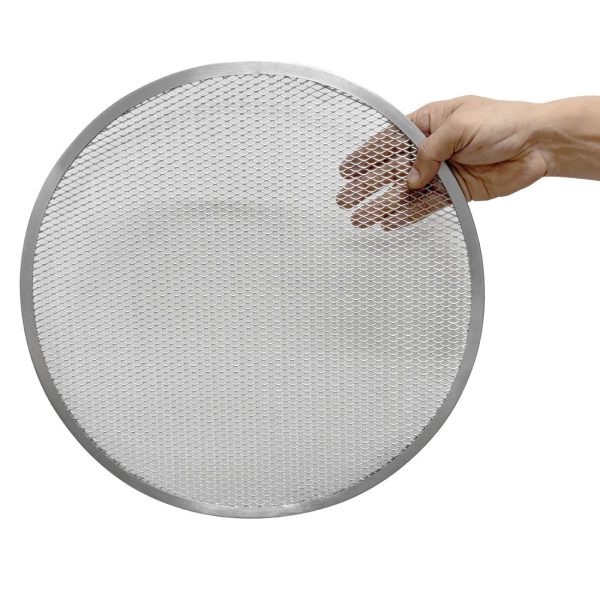 Vogue Aluminium Pizza Screen 16in - Image 2
