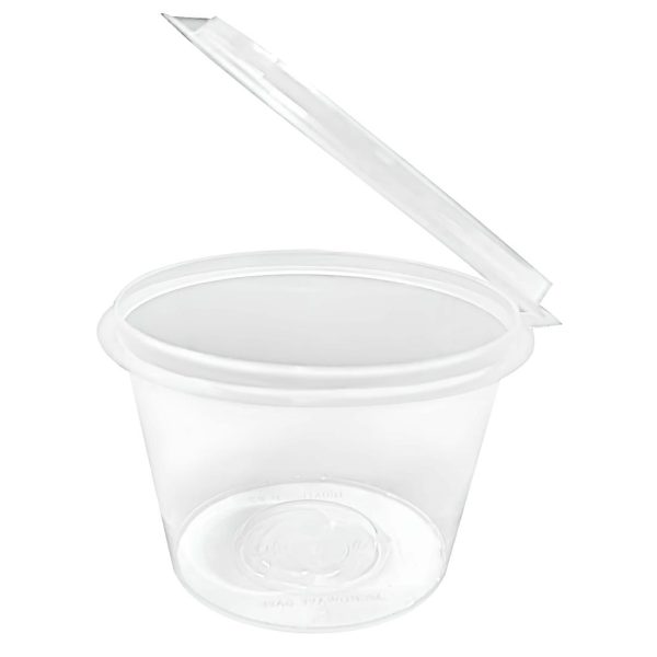 Fiesta Recyclable Portion Pots with Lids 100 l (50 Pack) - Image 2