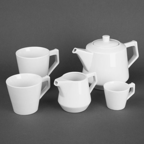 Olympia Whiteware Deco Cups 300ml (6 Pack) - Image 5