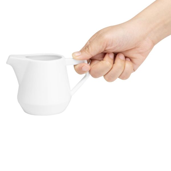 Olympia Whiteware Deco Jugs 200ml (6 Pack) - Image 4