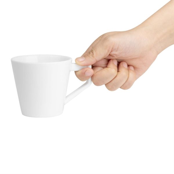 Olympia Whiteware Deco Cups 150ml (6 Pack) - Image 4