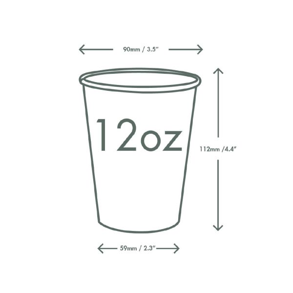 Vegware Paper Cold Cups 89-Series 12oz/360ml (1000 Pack) - Image 5