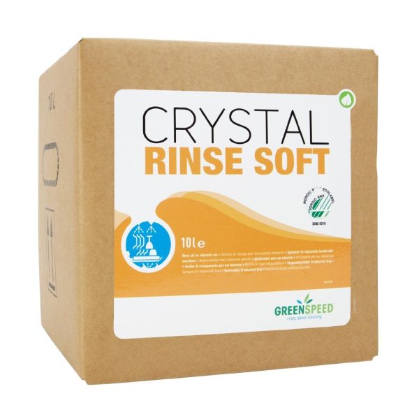 Greenspeed Crystal Rinse Soft Dishwash Rinse Aid Bag-in-Box 10Ltr