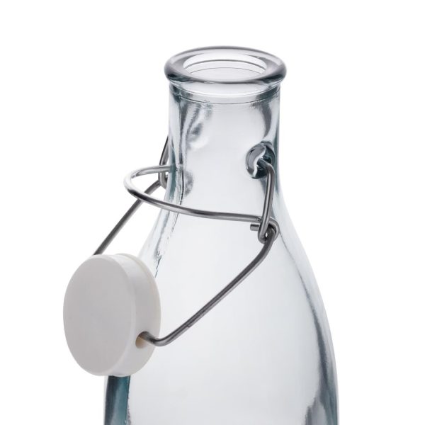 Olympia Recycled Glass Swing Top Bottles 1Ltr (6 Pack) - Image 3