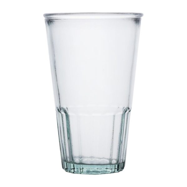 Olympia Recycled Glass Fluted Hi Ball Tumblers 500ml (6 Pack)