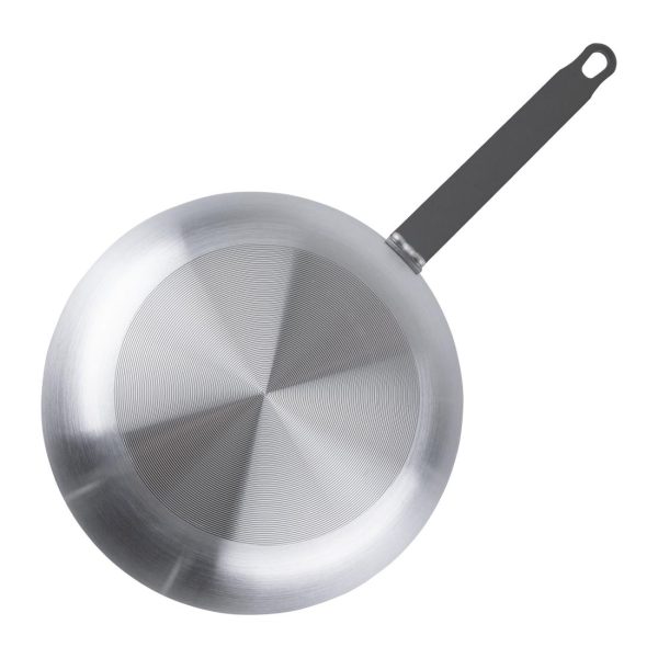 Vogue Aluminium Non-Stick Flared Induction Sauté Pan 28cm - Image 4