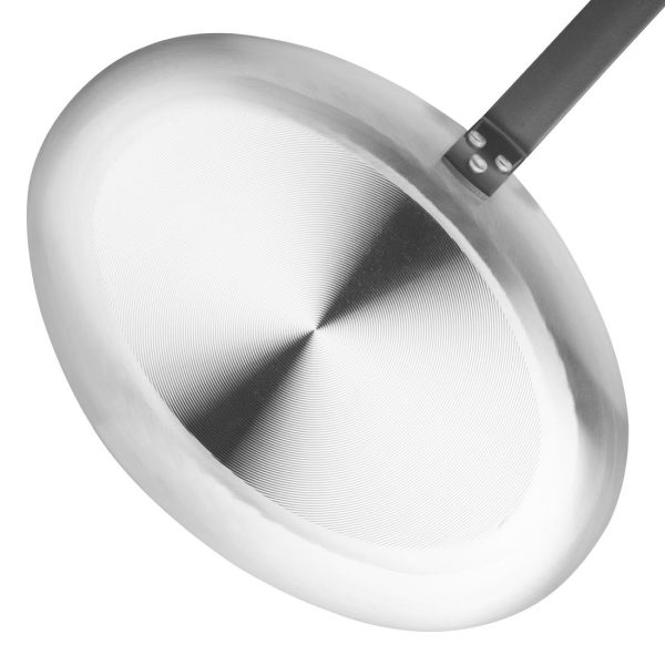 Vogue Aluminium Non-Stick Teflon Platinum Plus Oval Frying Pan 36cm - Image 5