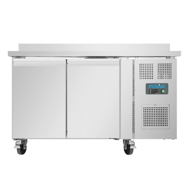 Polar U-Series Double Door Counter Fridge with Upstand 282Ltr - Image 4