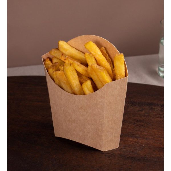 Notpla Small Chip Scoops - Kraft (500 Pack) - Image 2