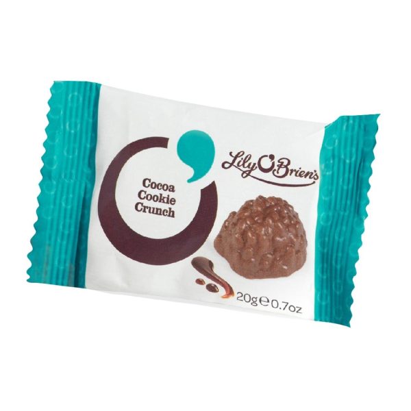 Lily O'Brien's Cocoa Cookie Crunch 20g (350 Pack)