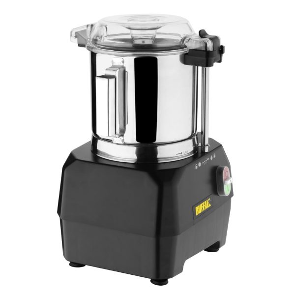 Buffalo 5Ltr Bowl Cutter and Veg Prep Attachment with 4x Discs - Image 2