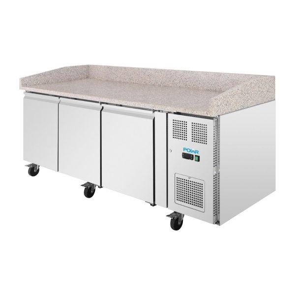 Polar U-Series Bakery Counter Fridge with Granite Top 634Ltr - Image 3
