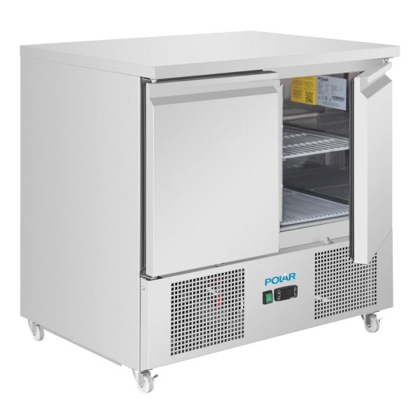 Polar U-Series Ventilated 2 door Saladette Counter
