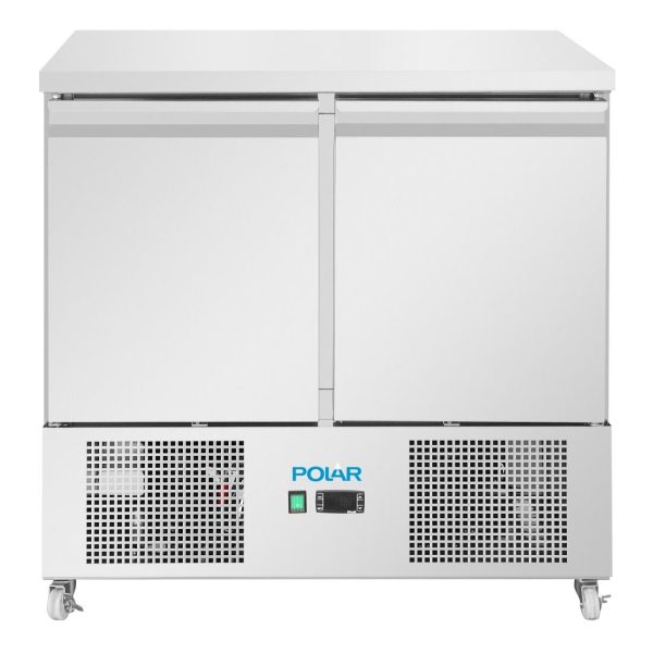 Polar U-Series Ventilated 2 door Saladette Counter - Image 2