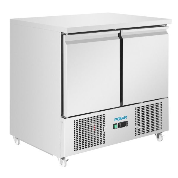 Polar U-Series Ventilated 2 door Saladette Counter - Image 3