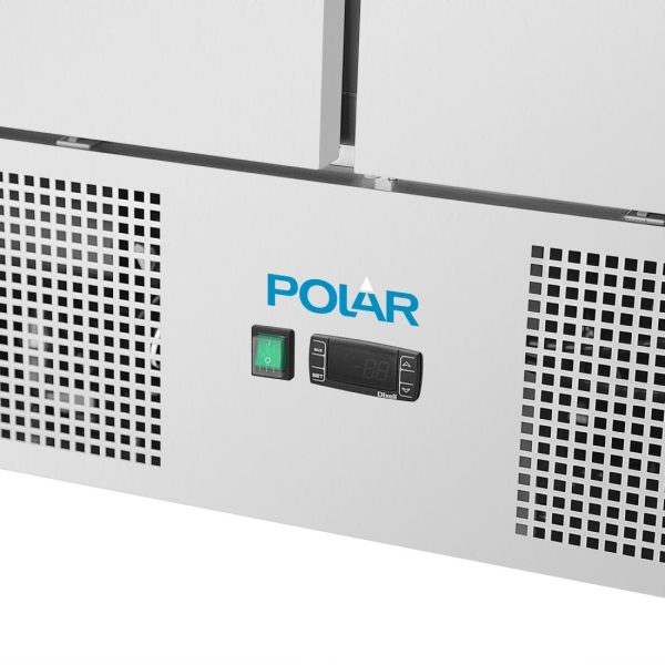 Polar U-Series Ventilated 2 door Saladette Counter - Image 5
