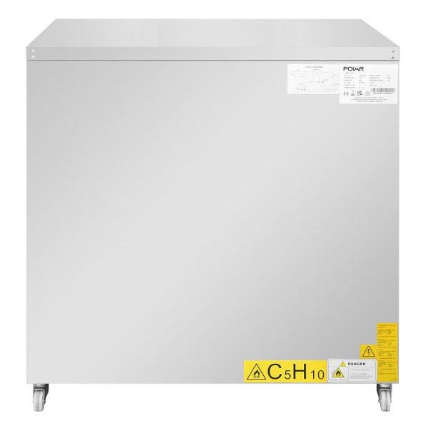 Polar U-Series Ventilated 2 door Saladette Counter - Image 6