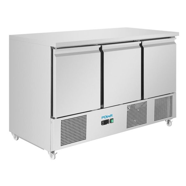 Polar U-Series Ventilated 3 door Saladette Counter - Image 2