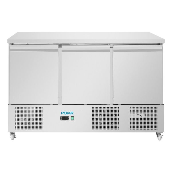 Polar U-Series Ventilated 3 door Saladette Counter - Image 3