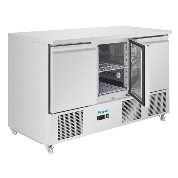 Polar U-Series Ventilated 3 door Saladette Counter - Image 4