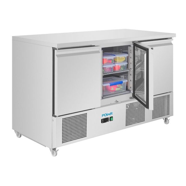 Polar U-Series Ventilated 3 door Saladette Counter - Image 5