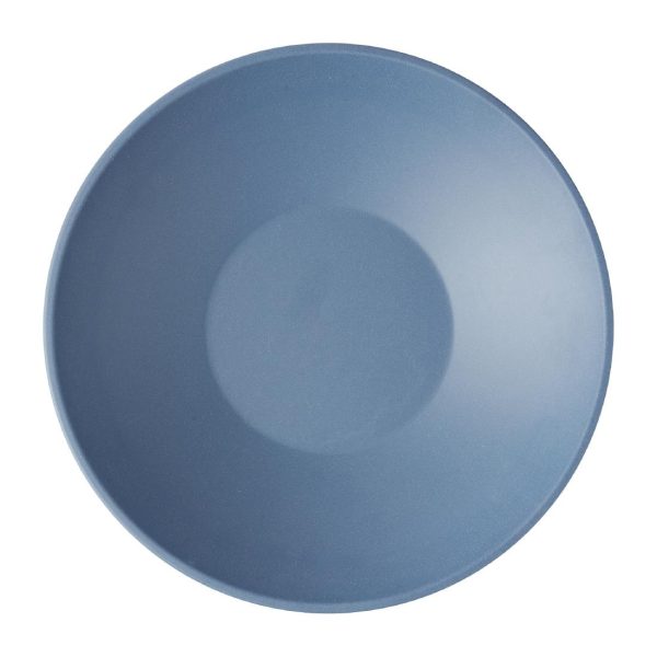 Churchill Emerge Melamine Oslo Blue Shallow Serving Bowls 300mm (4 Pack) - Image 2