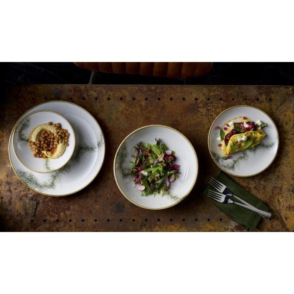 Churchill Stonecast Spice Barley White Coupe Plates 260mm (12 Pack) - Image 3