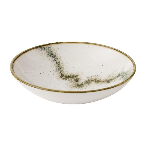 Churchill Stonecast Spice Barley White Coupe Bowls 182mm (12 Pack) - Image 2