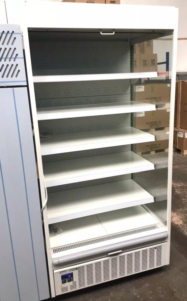 1m Multi-Deck Display Fridge with Light & Night Blind