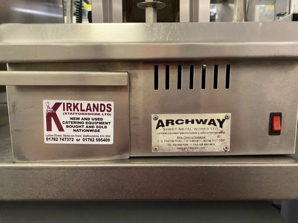 Archway 3 Burner Slim Natural Gas Donner Kebab Machine - Image 3