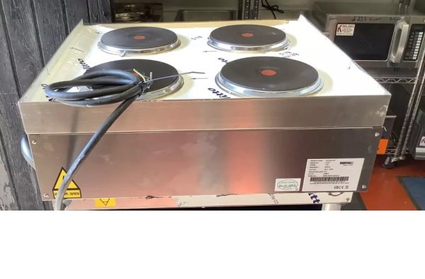 Buffalo 4 Ring Electric Hob 7kW - Image 4