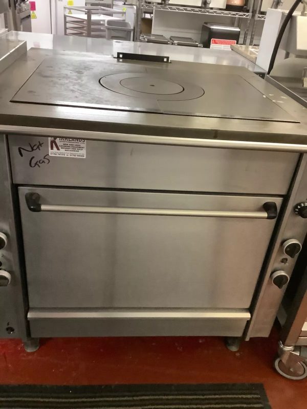 Falcon Solid Top Bulls Eye Natural Gas Oven Range Cooker
