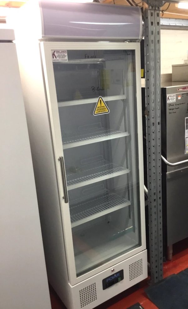 Polar Upright Display Fridge Glass Door 368Litres