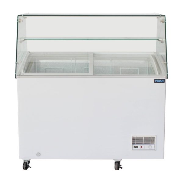 Polar G-Series Display Chest Freezer with Glass Surround 270Ltr - Image 2