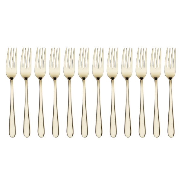 Olympia Buckingham Table Forks Champagne Gold (12 Pack) - Image 3