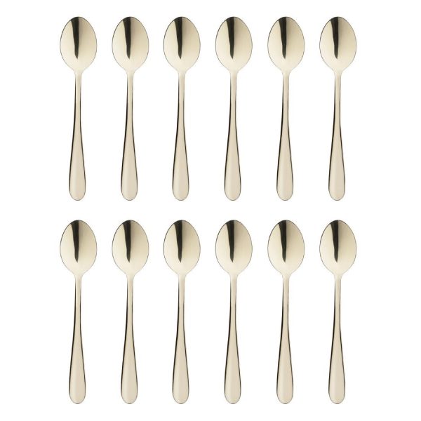Olympia Buckingham Teaspoons Champagne Gold (12 Pack) - Image 3