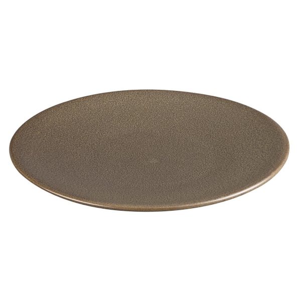 Olympia Ember Mahogany Coupe Plates 230mm (6 Pack) - Image 2