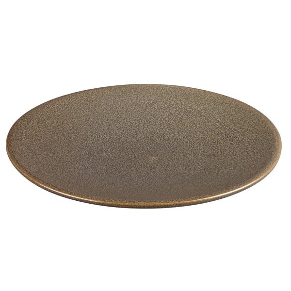 Olympia Ember Mahogany Coupe Plates 180mm (6 Pack) - Image 2
