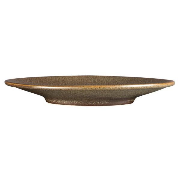 Olympia Ember Mahogany Coupe Plates 180mm (6 Pack) - Image 3