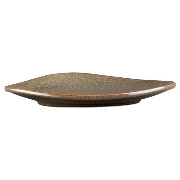 Olympia Ember Mahogany Triangle Plates 190x160mm (6 Pack) - Image 3