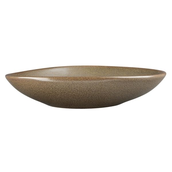 Olympia Ember Mahogany Triangle Bowls 245x220mm (4 Pack) - Image 3