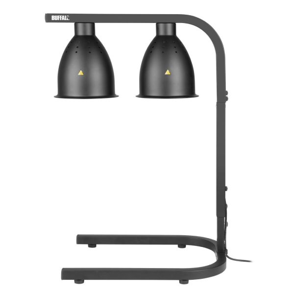 Buffalo Infrared Food Warmer Matt Black - Image 2