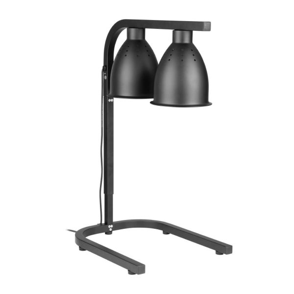 Buffalo Infrared Food Warmer Matt Black - Image 3