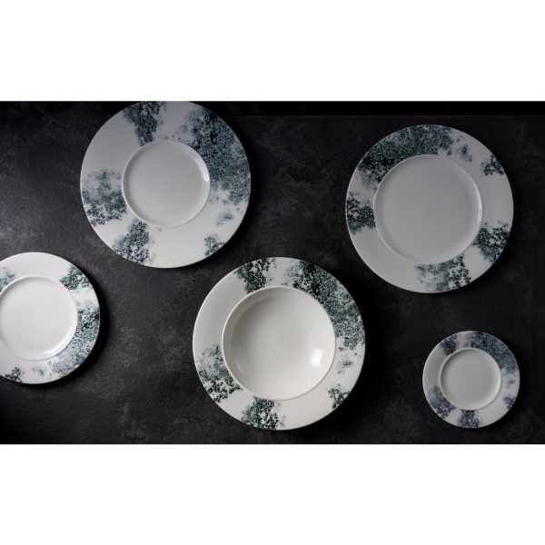 Churchill Alchemy Ambience Standard Rim Bowls Smoke Black 280mm (6 Pack) - Image 2