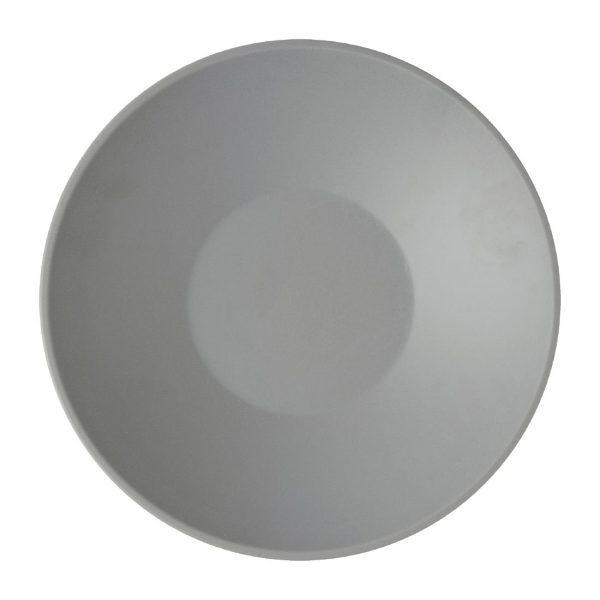 Churchill Emerge Melamine Seattle Grey Shallow Serving Bowls 300mm (4 Pack) - Image 2