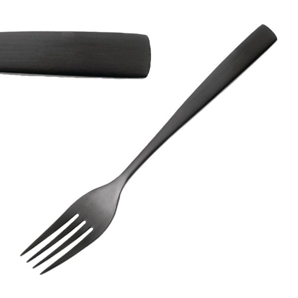 Comas BCN Black Cake Forks (12 Pack)