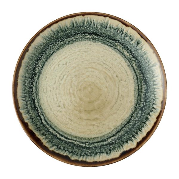 Dudson Harvest Flare Linen Evolve Coupe Plates 217mm (12 Pack)