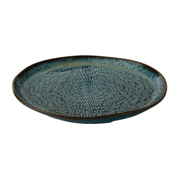 Churchill Envisage Cascade Sapphire Blue Natural Plates 255mm (6 Pack) - Image 5
