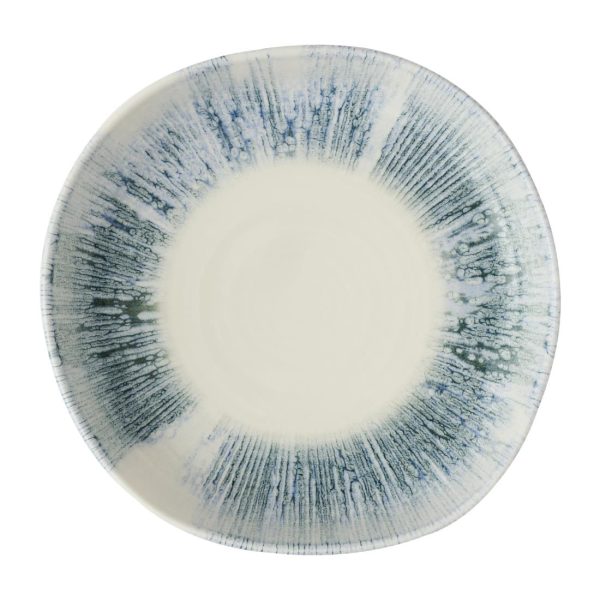 Churchill Lyra Blue Organic Walled Bowls 230mm (6 Pack) - Image 4