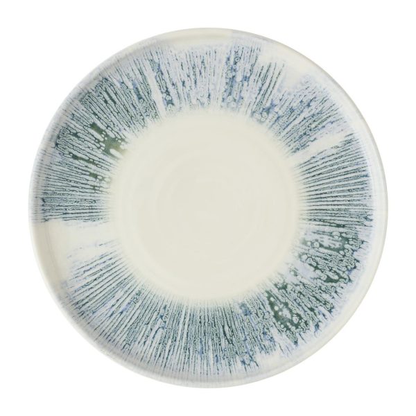 Churchill Lyra Blue Walled Plates 260mm (6 Pack)